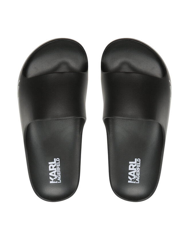 Şlapi KARL LAGERFELD KL86000 Negru | epantofi.ro