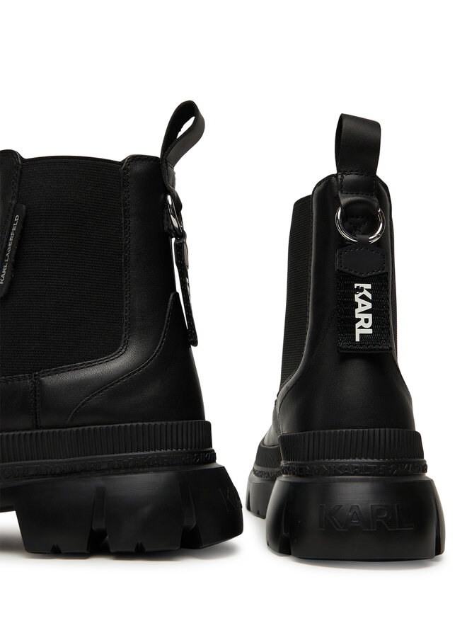 KARL LAGERFELD Боти тип челси KARL LAGERFELD KL43545 Черен