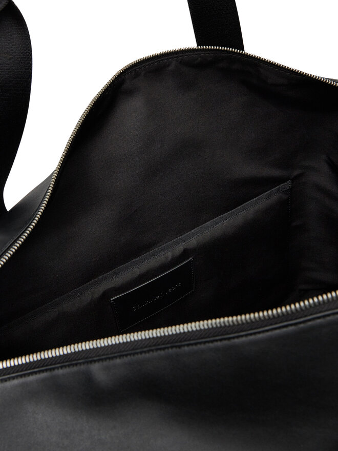 Calvin Klein Jeans Táska Calvin Klein Jeans Mono Logo Weekender Duffle LV04G3137G Fekete