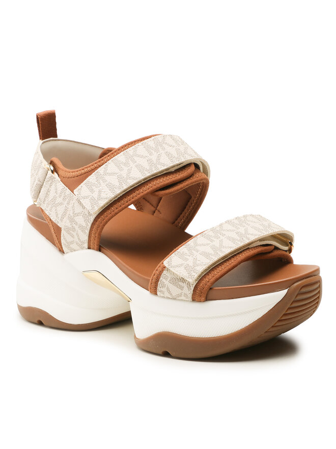 Босоніжки MICHAEL Michael Kors Maverick Sandal 43S2MVFA3B Бежевий