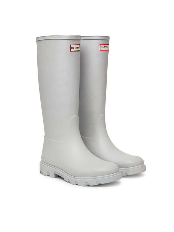 Hunter Гумени ботуши Hunter Downpour Tall Wellington HFRW0001251 Сив