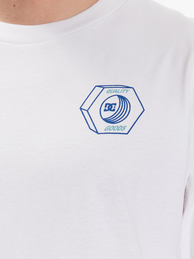 DC DC Camiseta Quality Goods ADYZT05235 Blanco Relaxed Fit