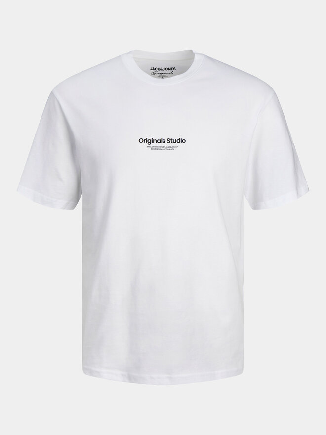 Jack&Jones Junior Jack&Jones Junior T-Shirt Vesterbro 12242827 Weiß Loose Fit