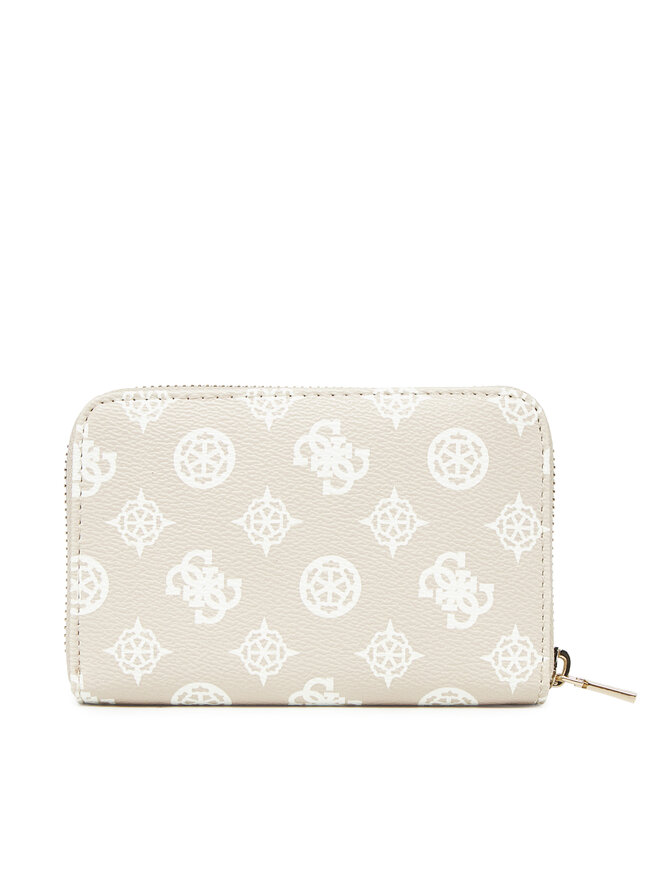 Guess Голям дамски портфейл Guess SWPG85 00140 Екрю