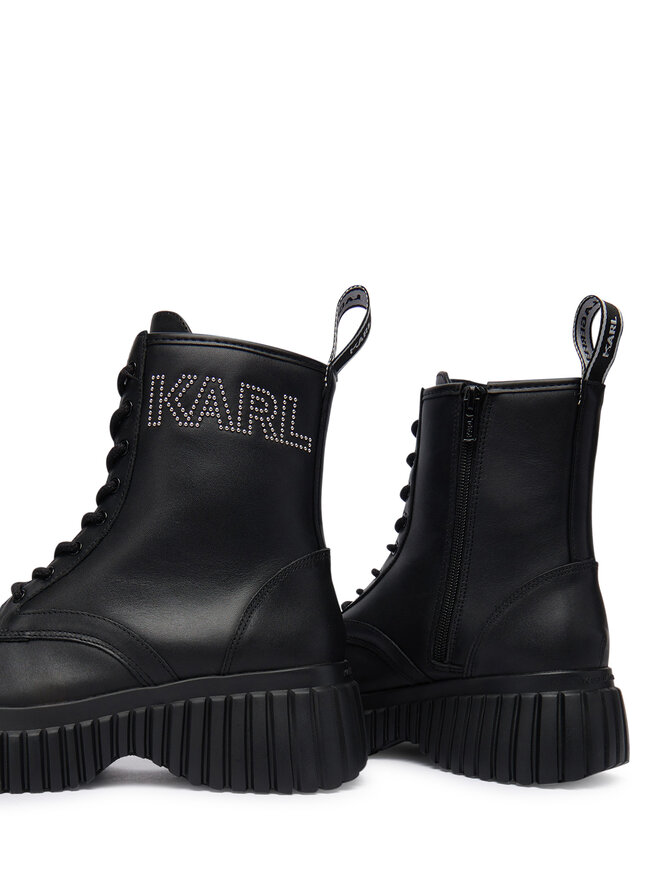 KARL LAGERFELD Schnürschuhe KARL LAGERFELD KL44475 Schwarz