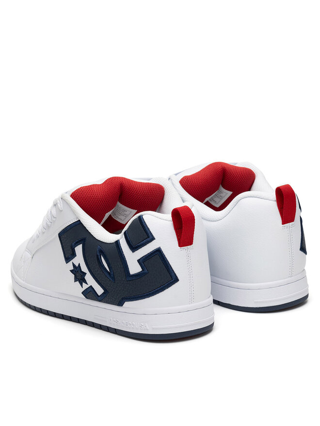 DC Sneakersy DC COURT GRAFFIK DC01661111 Biały