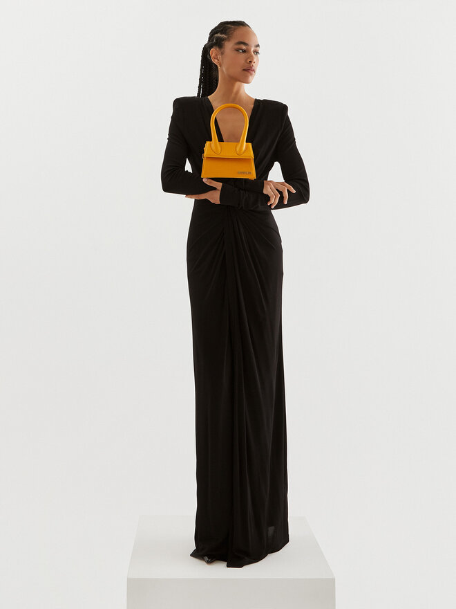 JACQUEMUS Torebka JACQUEMUS Le Chiquito Moyen 213BA002-3163 Pomarańczowy