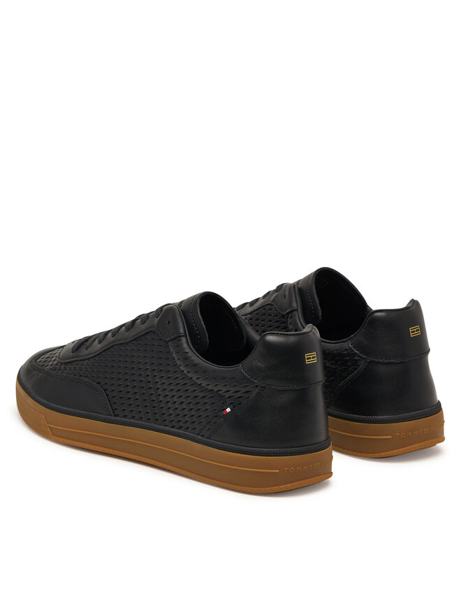 Tommy Hilfiger Sneakers Tommy Hilfiger Lo Lux Cut Out FM0FM05926 Schwarz