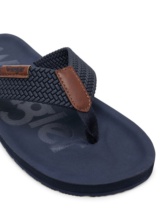 Wrangler Japonki Wrangler Zane Flipflop Men Low 20251044 Granatowy