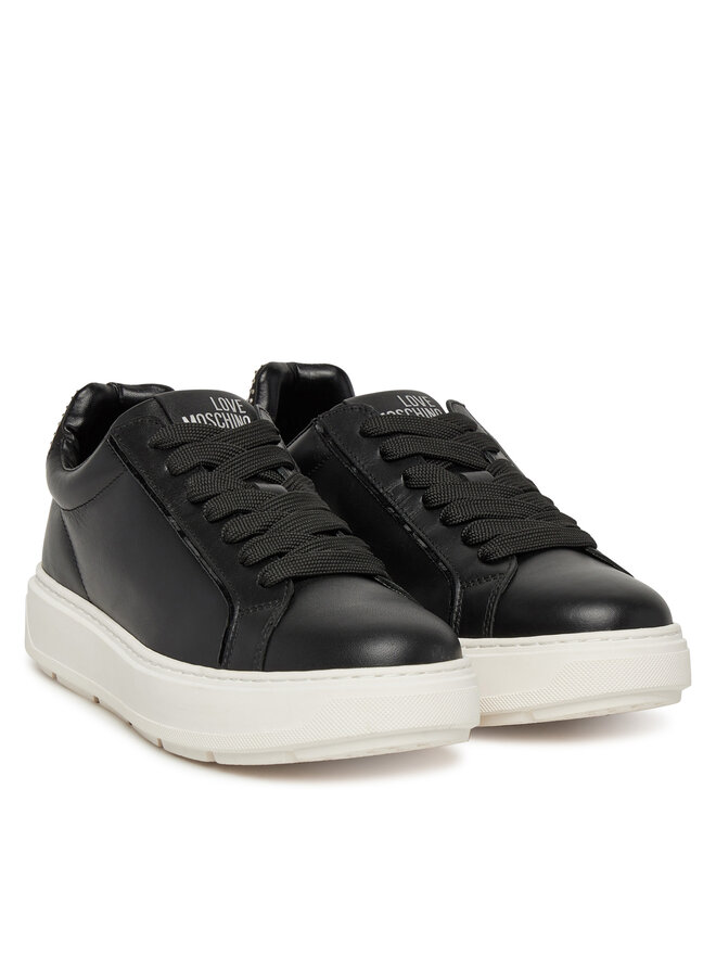LOVE MOSCHINO Sneakersy LOVE MOSCHINO JA15184G1MIAC00A Czarny