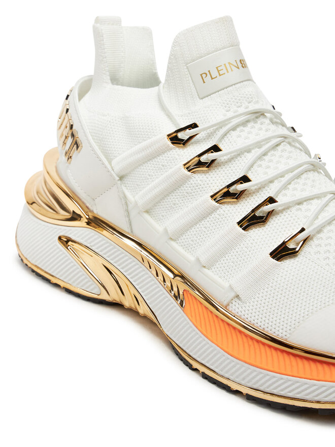Plein Sport Sneakers Plein Sport PADS USC0579 STE003N Alb