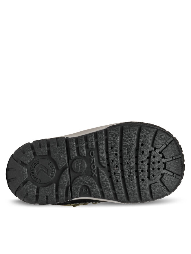 Geox Kozačky Geox B Omar Boy Wpf B462DC 022FU C0520 S Černá