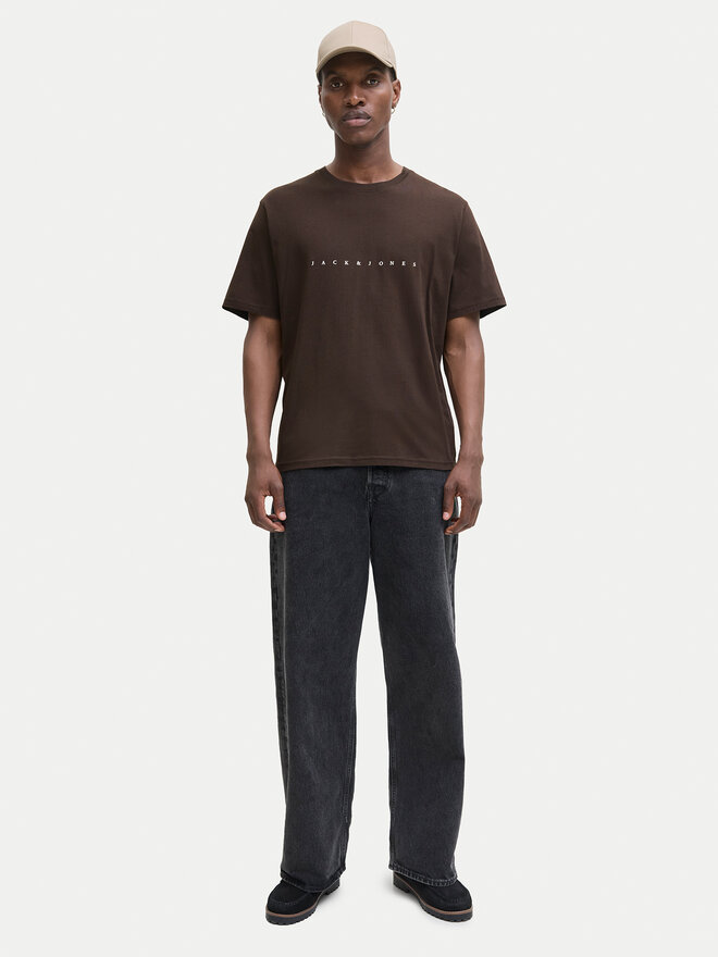 Jack&Jones Jack&Jones Camiseta Star 12234746 Marrón Relaxed Fit