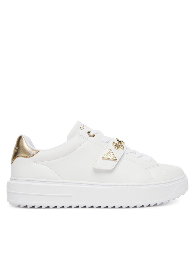 Guess Sneakersy Guess FLTDRI ELE12 Biały