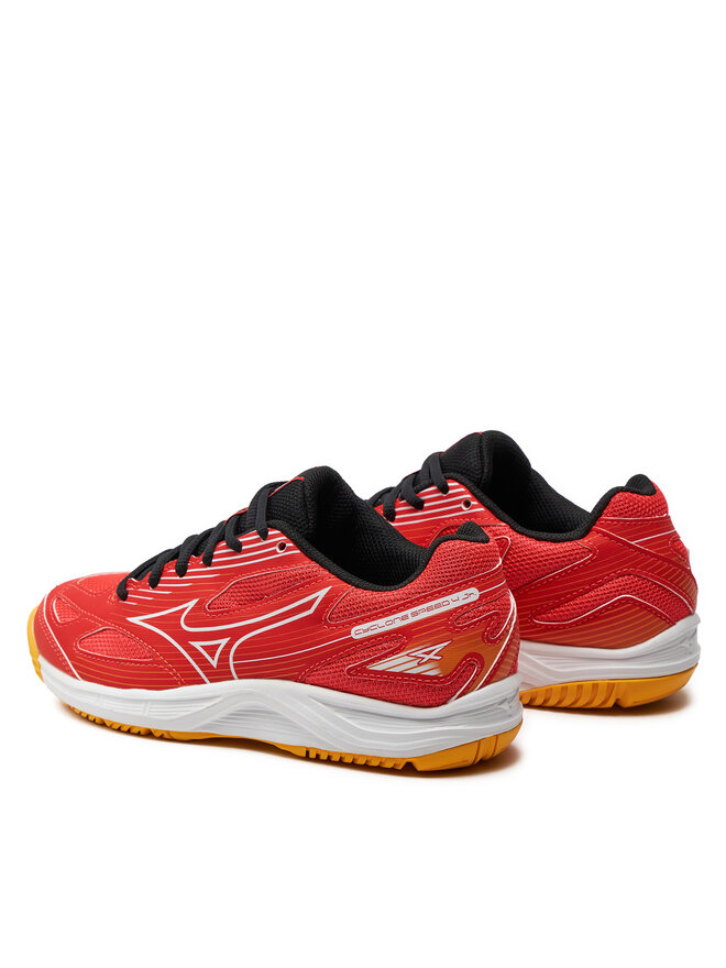 Mizuno Buty halowe Mizuno Cyclone Speed 4 Jr V1GD2310 Koralowy
