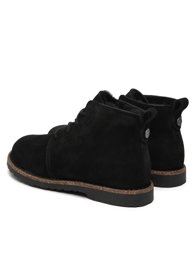 Birkenstock Schnürschuhe Birkenstock Uppsala Mid Shearling 1028141 Schwarz
