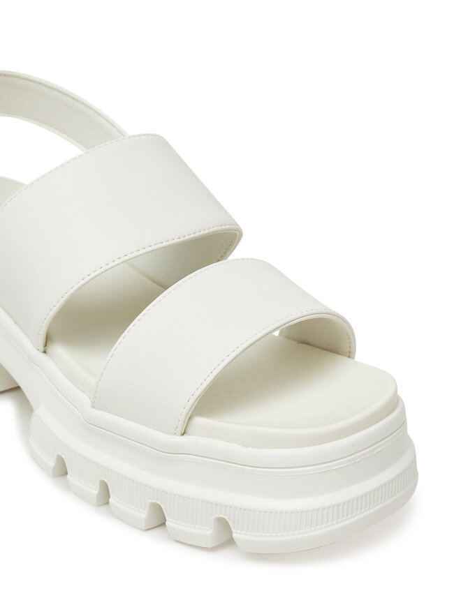 Tommy Jeans Sandály Tommy Jeans Tjw Chunky City Sandal EN0EN02750 Écru