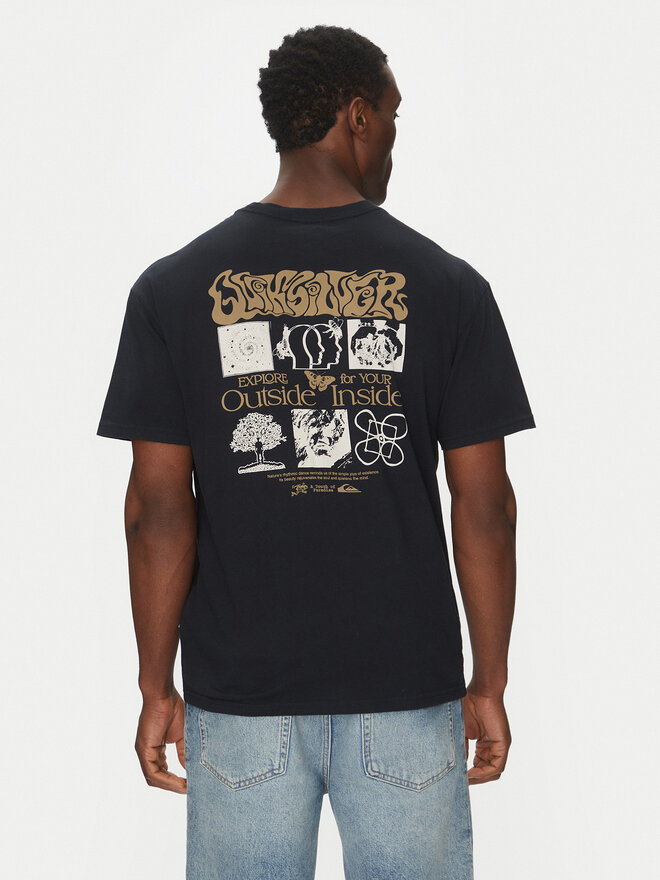 Quiksilver Quiksilver Marškinėliai EQYZT08032 Juoda Oversize