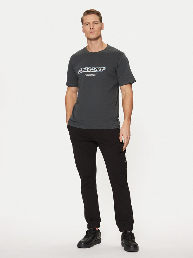 Jack&Jones Jack&Jones T-Shirt Vesterbro 12265740 Grau Relaxed Fit