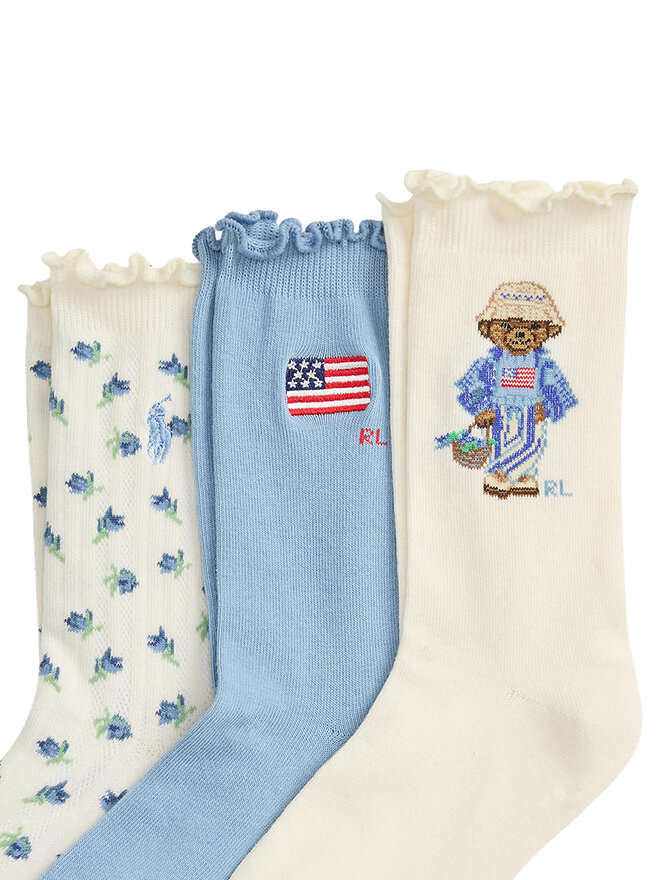 Polo Ralph Lauren Lange Socken Polo Ralph Lauren 448P11072001 Bunt