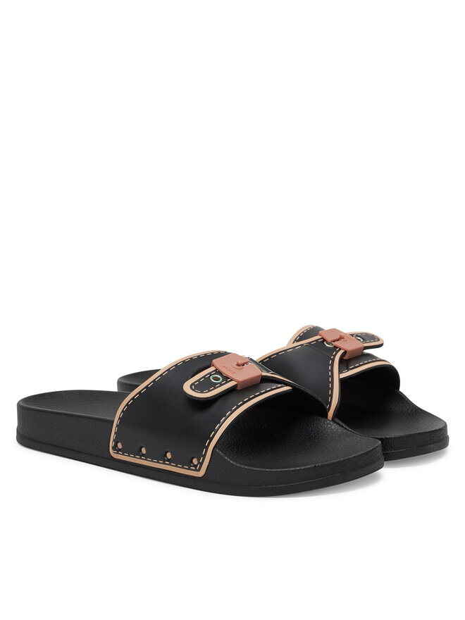 Scholl Παντόφλες Scholl Pescura Moon F31184 Μαύρο