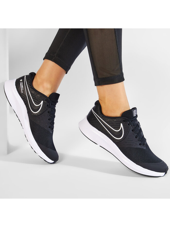 Nike Pantofi pentru alergare Nike Star Runner 2 (Gs) AQ3542 001 Negru