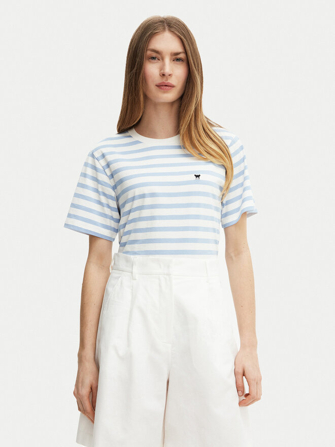 Weekend Max Mara Weekend Max Mara Marškinėliai Satrapo 2515971031 Mėlyna Regular Fit