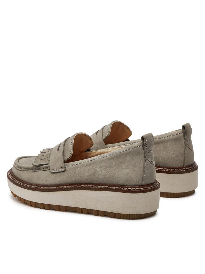 Clarks Mokassins Clarks Oriannaw Loafer 26176640 Grau