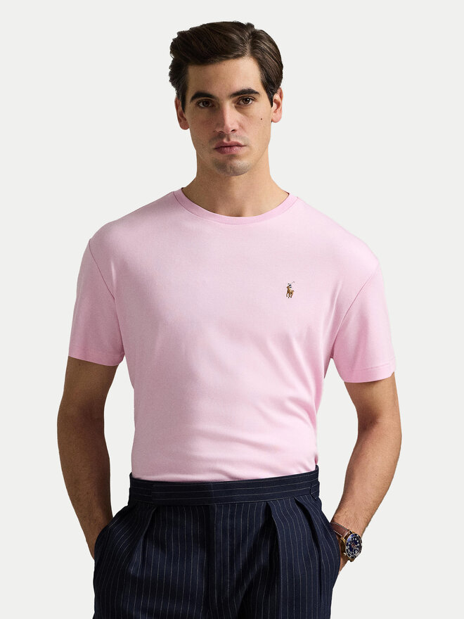 Polo Ralph Lauren Polo Ralph Lauren Camiseta 710740727010 Rosa Slim Fit