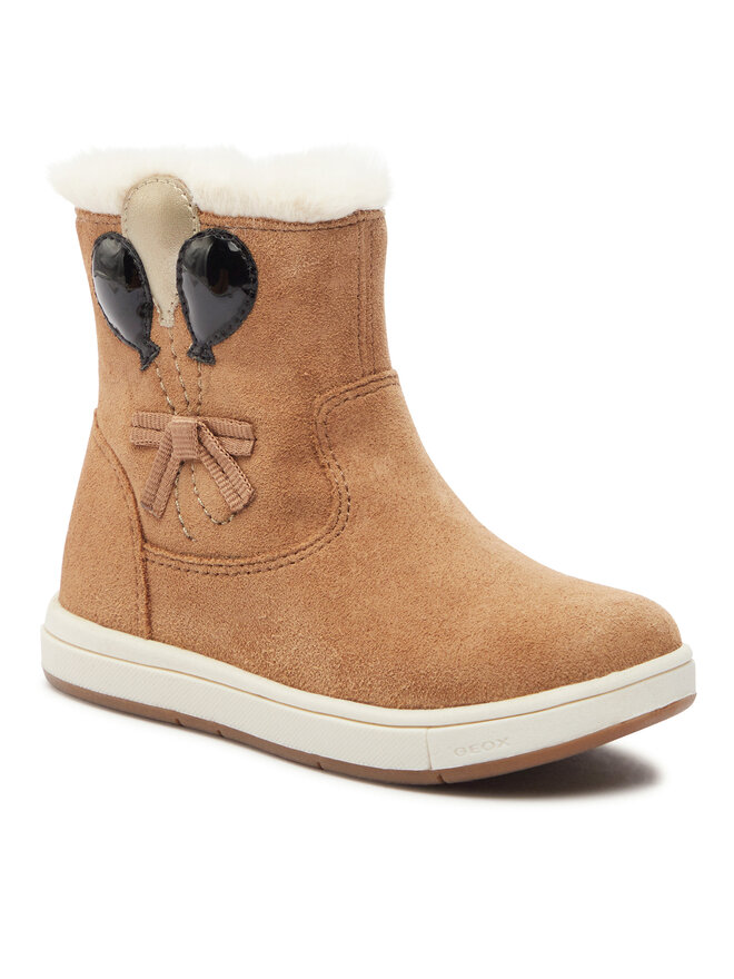 Geox Sněhule Geox B Trottola Girl B364AA 00022 C6175 S Hnědá