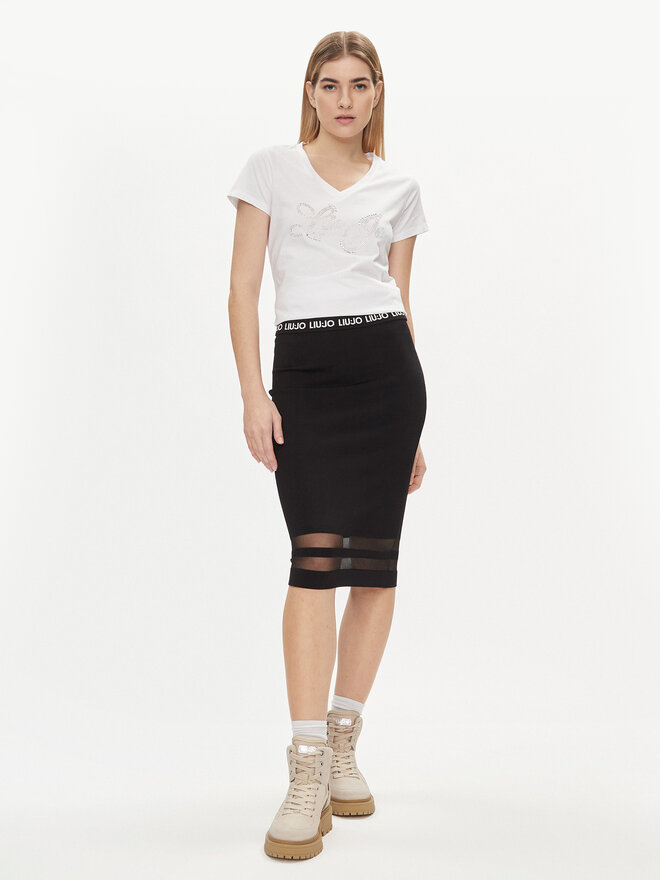Liu Jo Liu Jo Camiseta MA4337 JS923 Écru Regular Fit