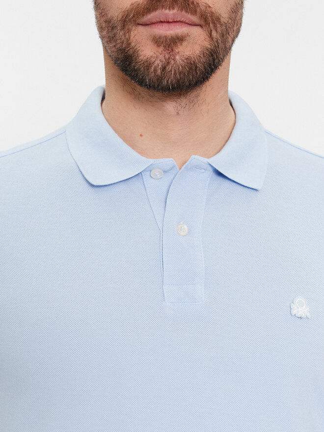 United Colors Of Benetton United Colors Of Benetton Poloshirt 3089J3179 Himmelblau Regular Fit
