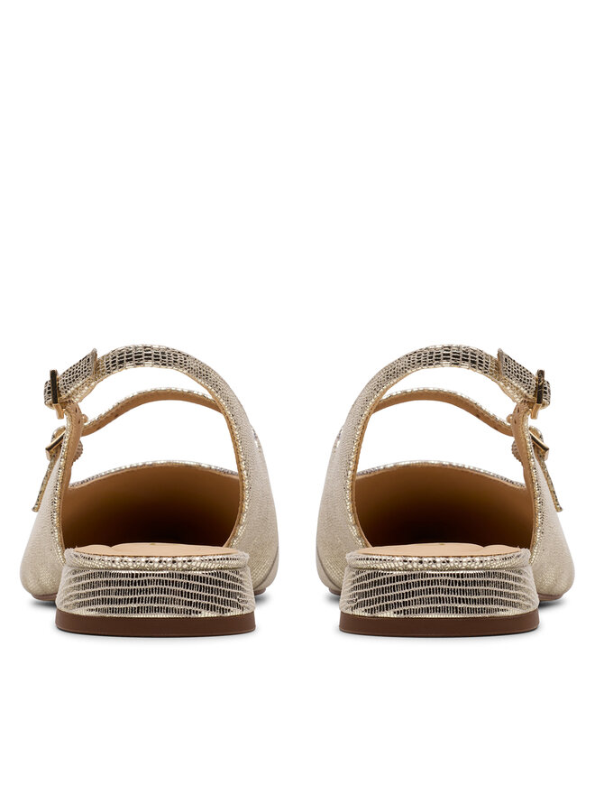 Clarks Ballerinas Clarks Sensa15 Shine 26181315 Goldfarben