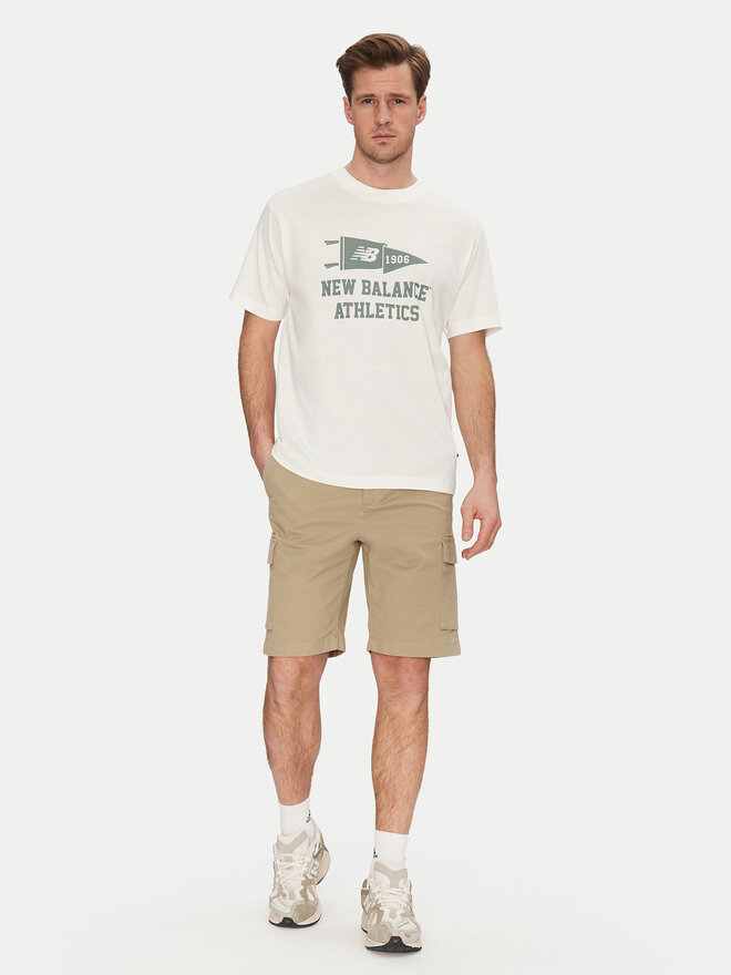 New Balance New Balance T-shirt MT51924 Bijela Relaxed Fit