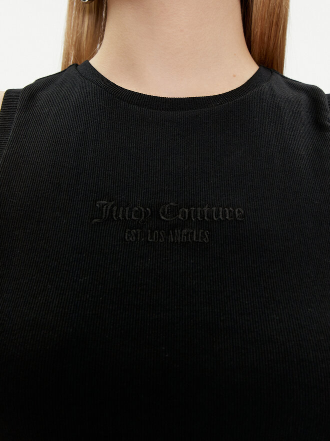 Juicy Couture Juicy Couture Top Beckham JCBLV223811 Schwarz Slim Fit
