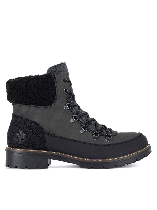 Rieker Schnürschuhe Rieker Y9101-45 Grau