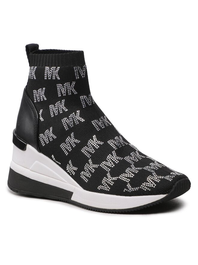 MICHAEL Michael Kors Sneakers MICHAEL Michael Kors Skyler 43F2SKFE6D Negru