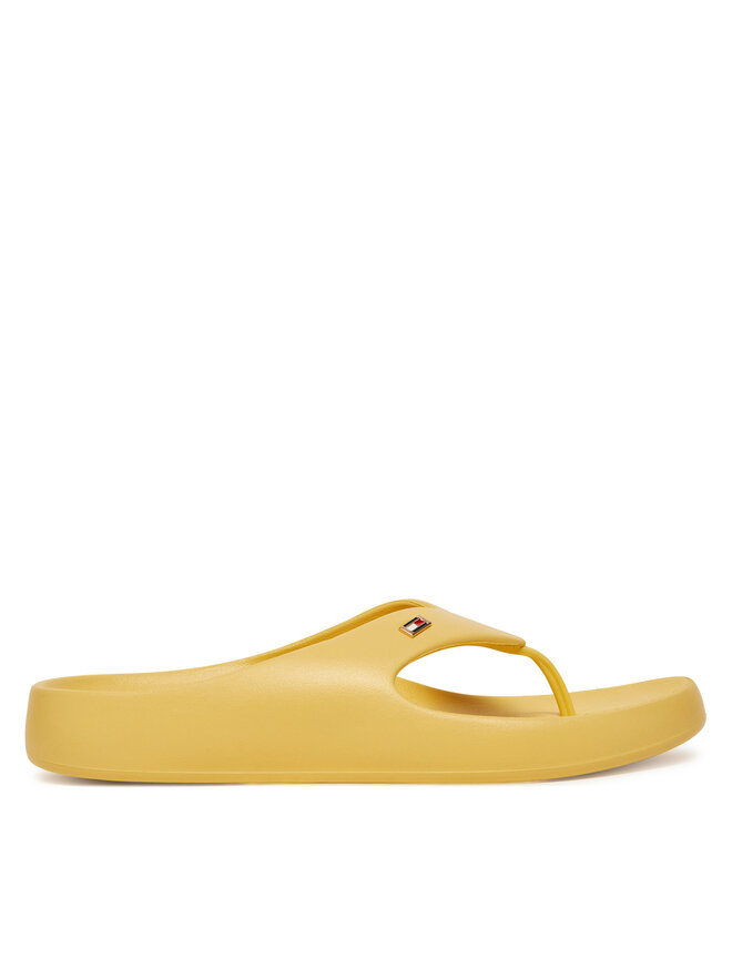 Tommy Hilfiger Žabky Tommy Hilfiger Comfort Beach Sandal FW0FW08522 Žlutá