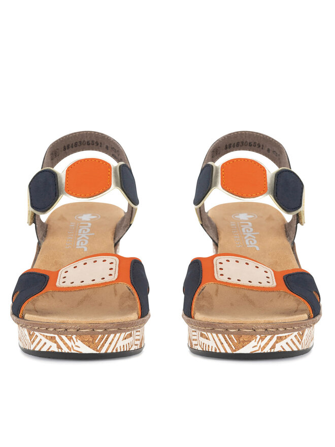 Rieker Sandalen Rieker 63876-90 Bunt