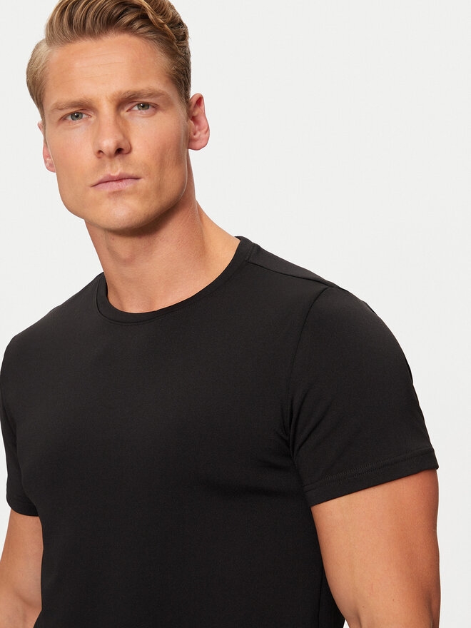 YSABEL MORA YSABEL MORA Marškinėliai 70103 Juoda Slim Fit