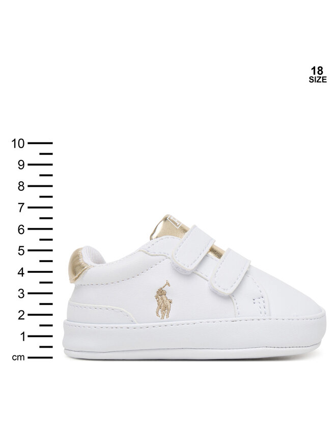 Polo Ralph Lauren Бебешки обувки Polo Ralph Lauren RL03389102 Heritage Court II EZ Бял
