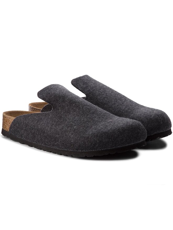 Birkenstock Hausschuhe Birkenstock Davos 1011220 Grau