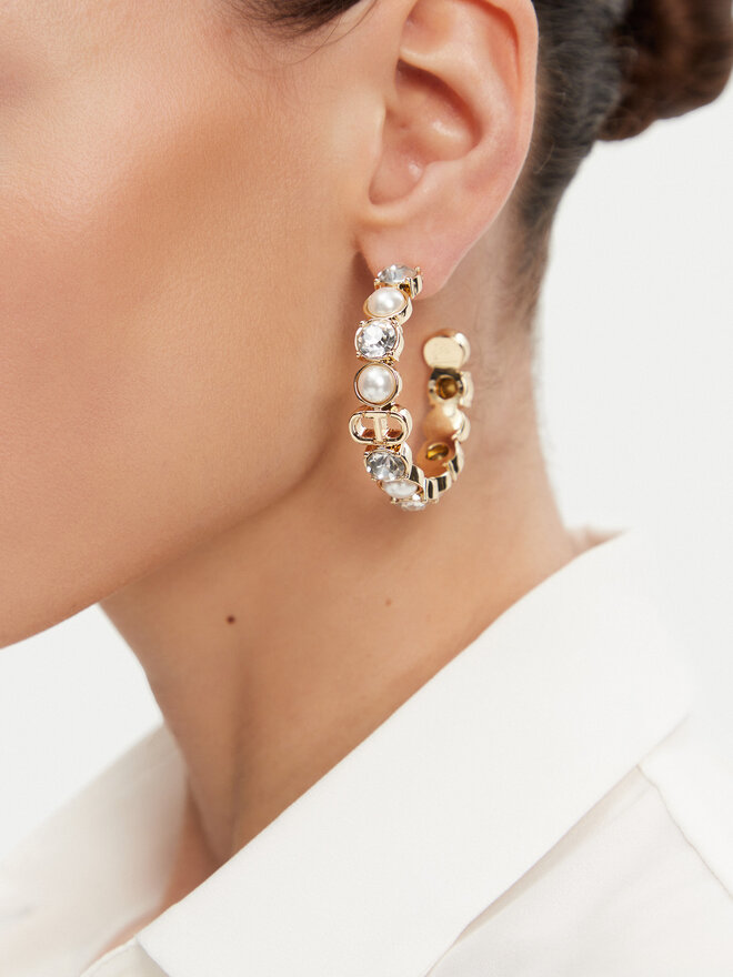 TWINSET Сережки TWINSET 251TA4030 Золотий