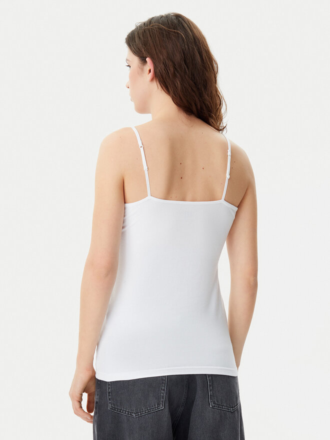 Gap Gap Felső 701570-01 Fehér Slim Fit