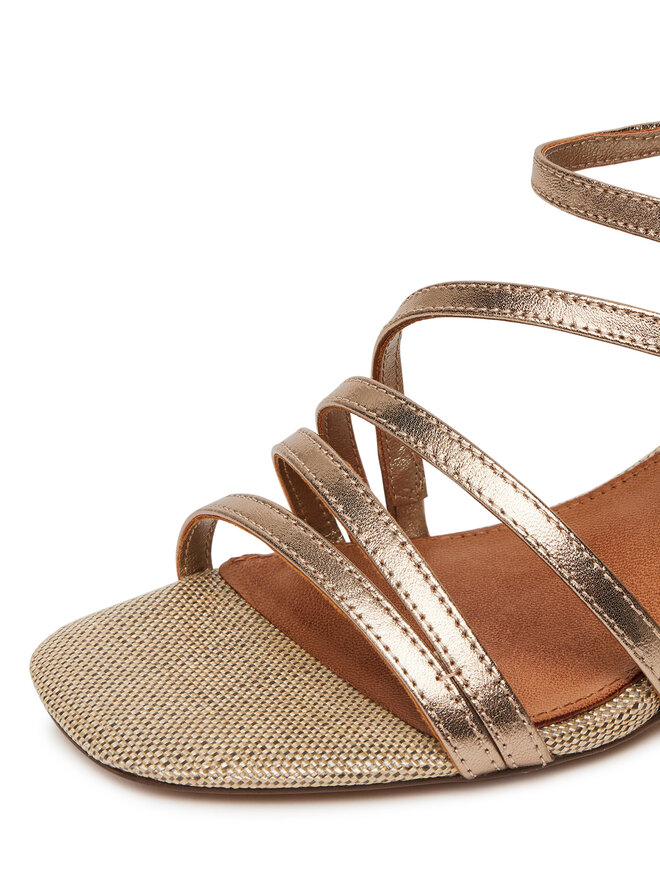 Tamaris Sandały Tamaris 1-28211-42 Złoty