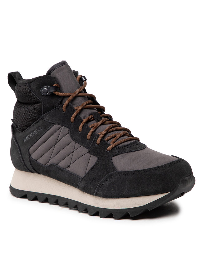 Снікерcи Merrell Alpine Sneaker Mid Plr Wp 2 J004289 Чорний |  evzuttya.com.ua