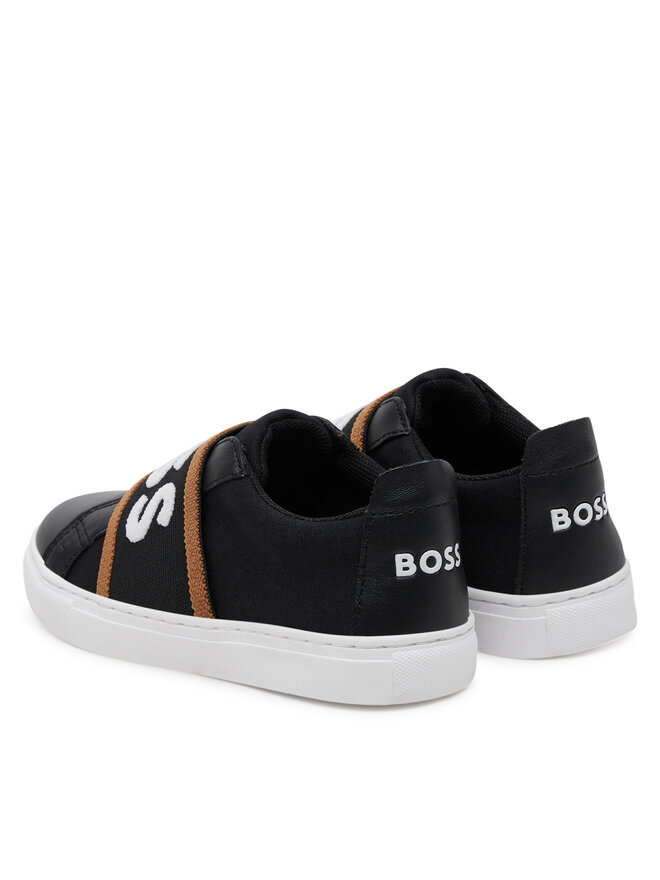 BOSS Снікерcи BOSS J51655 M Чорний