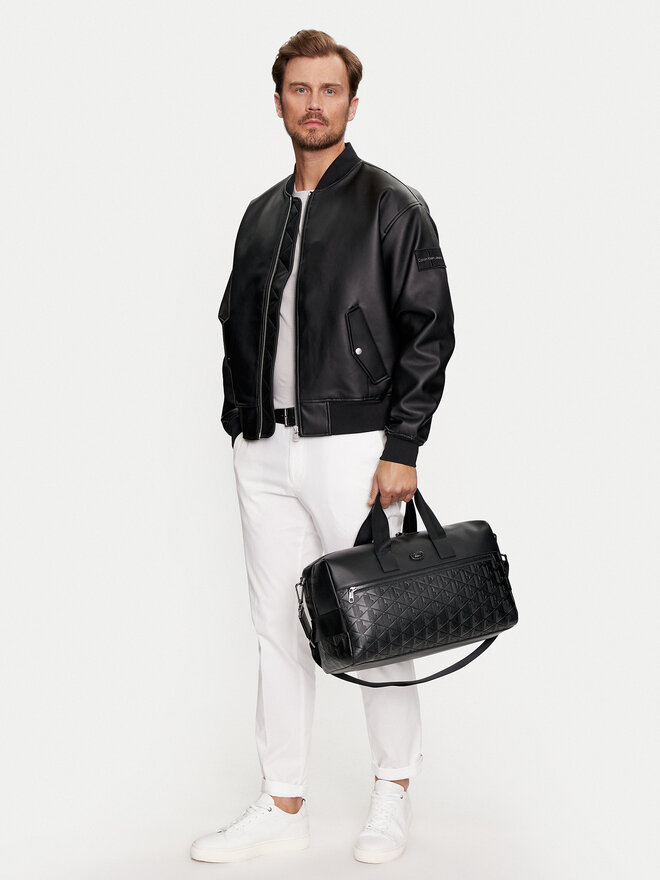 Lacoste Torba za vikend Lacoste NH4577MR Crna