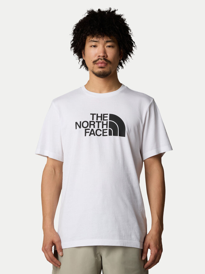 The North Face The North Face Marškinėliai Easy NF0A8A6C Balta Regular Fit
