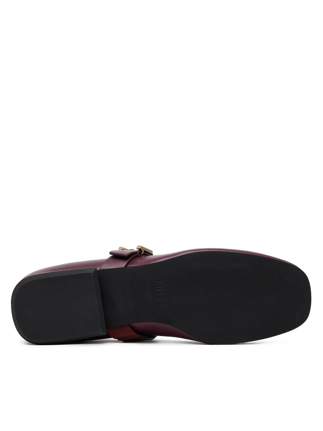 Furla Nizki čevlji Furla Chic Ballerina YJ70HIC X30000 AL 26700 Bordo rdeča
